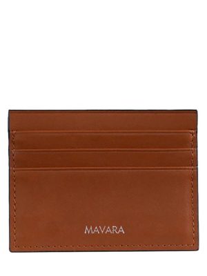 MAVARA Tan/Beige Card Holder Wallet
