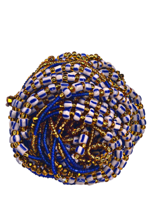 Modern Natured Store Blue Removable Waist Beads