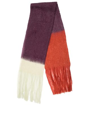 Palm & Agave Multi-Color Mohair Scarf
