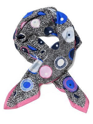 POEMET 'In the Beginning' Silk Scarf