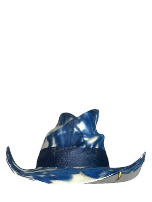 Rosa Isela Blue Western Hat