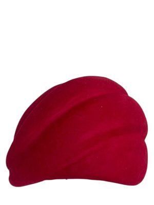 Rosa Isela Red Cloche Hat