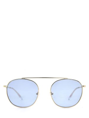 Velenci Gold Round Sunglasses
