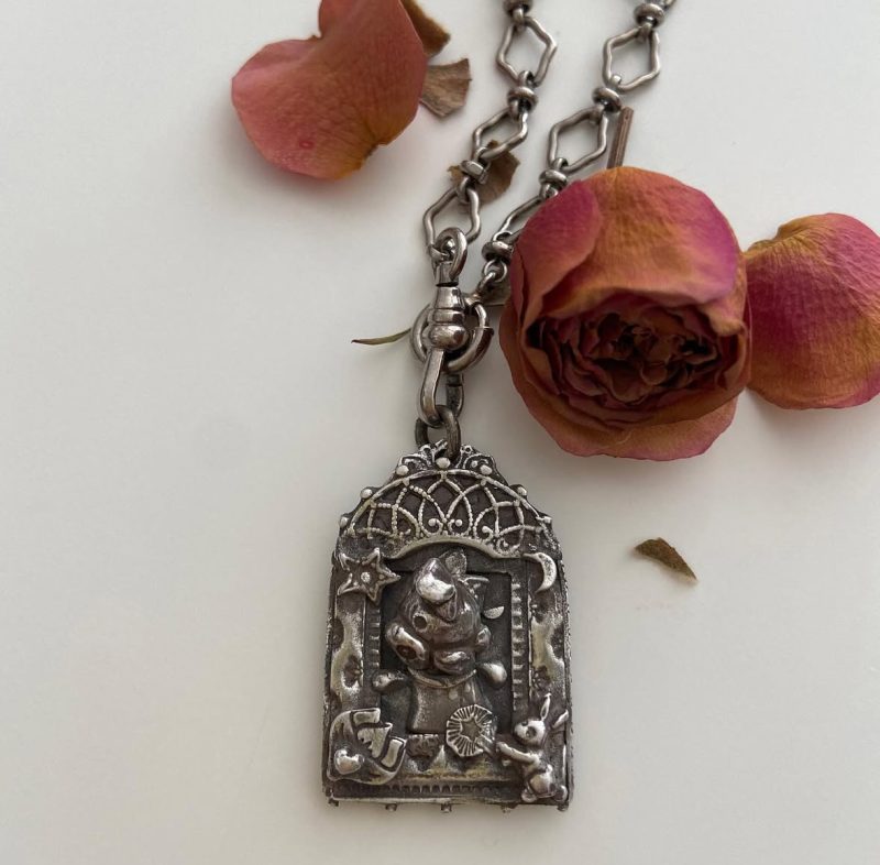 Heart Of Zena Silver Necklace - Image 2