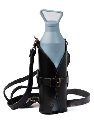 Ile Studio Norway Black Bottle Bag For Water Bottle