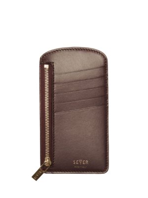 SEYER Red Card Holder Wallet