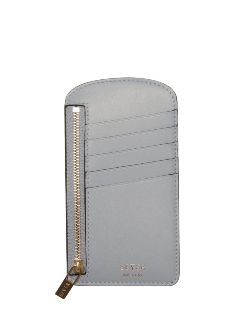 SEYER Blue Card Holder Wallet