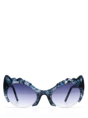 Sha'Duction Eyewear Store Blue Gradient Sunglasses