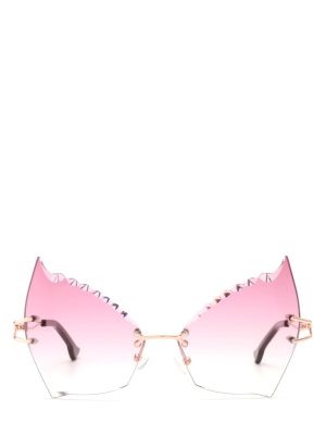 Sha'Duction Eyewear Store Pink Tinted Sunglasses