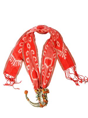 terima kasih kemBali Kalimantan scarf necklace/belt