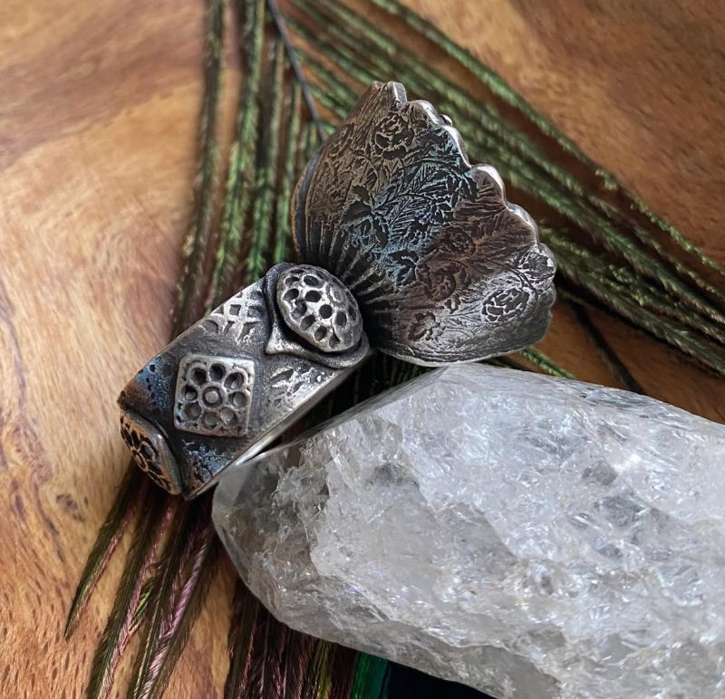 Heart Of Zena Silver Ring - Image 3