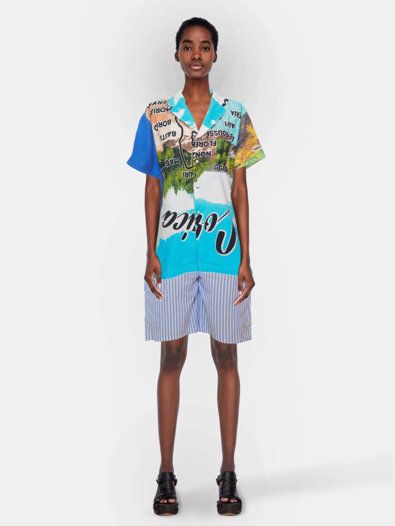 ASCO Blue Knee Length Shorts - Image 2