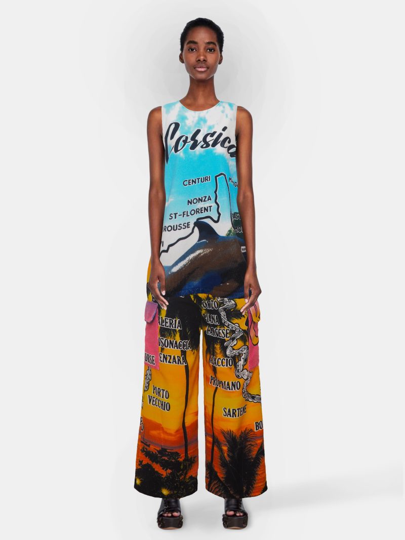 ASCO Multi-Color Wide Leg Pants - Image 2