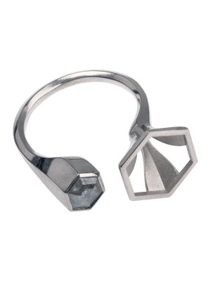 Label-X by Let’s Curate I TWISTED WORMHOLE RING