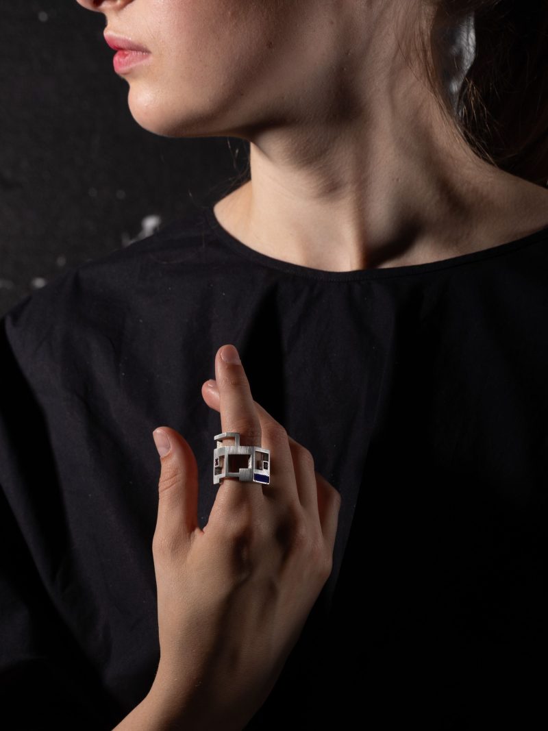 Label-X by Let’s Curate I SPACESHIP RING - Image 3