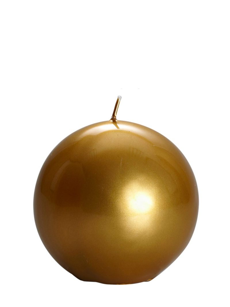 Meloria By Graziani Gold 120 Mm Sphere Candle