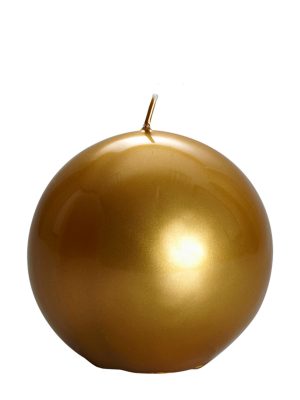 Meloria By Graziani Gold 150 Mm Sphere Candle