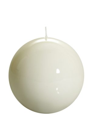 Meloria By Graziani Ivory/Cream 150 Mm Sphere Candle