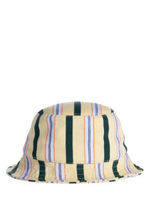Fefeti Multi-Color Yellow, Green, White Bucket Hat