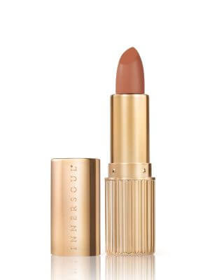 INNERSOUL Peachy Nude Satin Matte Lipstick Lipstick Long-Wearing Full Matte Normal Stick Lip Makeup