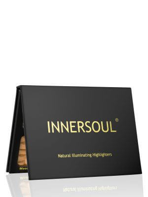 INNERSOUL Highlighter Long-Wearing Buildable High Shine Normal Pressed Powder Palette Makeup