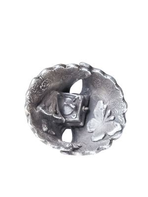 Heart Of Zena Silver Ring