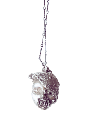 Heart Of Zena Silver Necklace