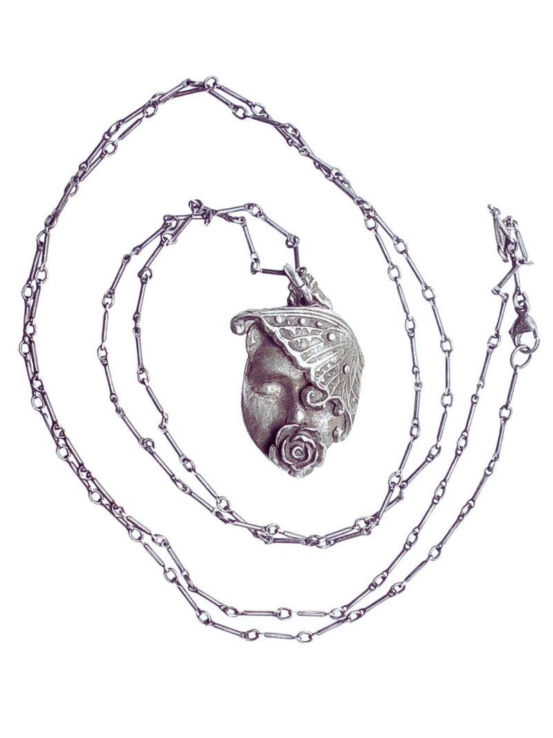 Heart Of Zena Silver Necklace - Image 3
