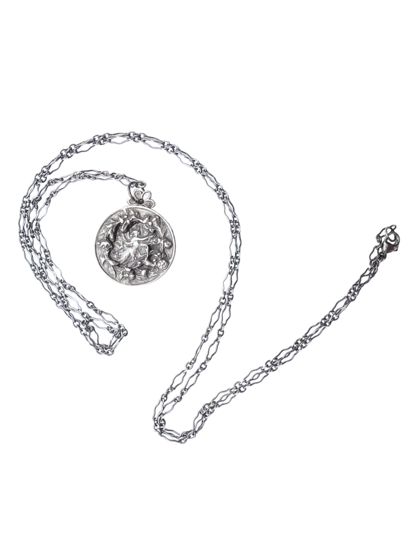 Heart Of Zena Silver Necklace - Image 4