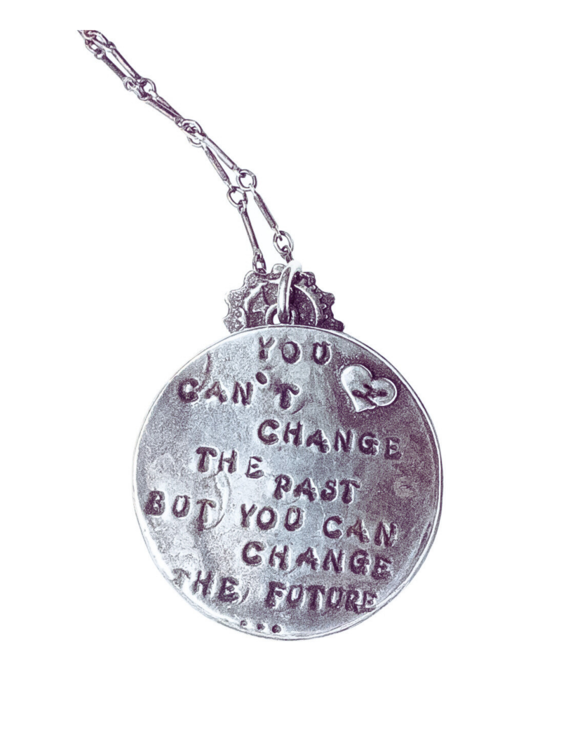 Heart Of Zena Silver Necklace - Image 2