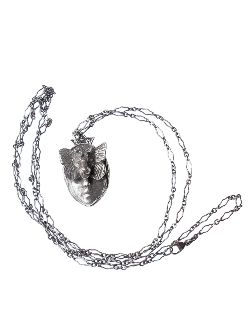 Heart Of Zena Silver Necklace - Image 3