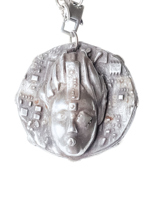 Heart Of Zena Silver Necklace