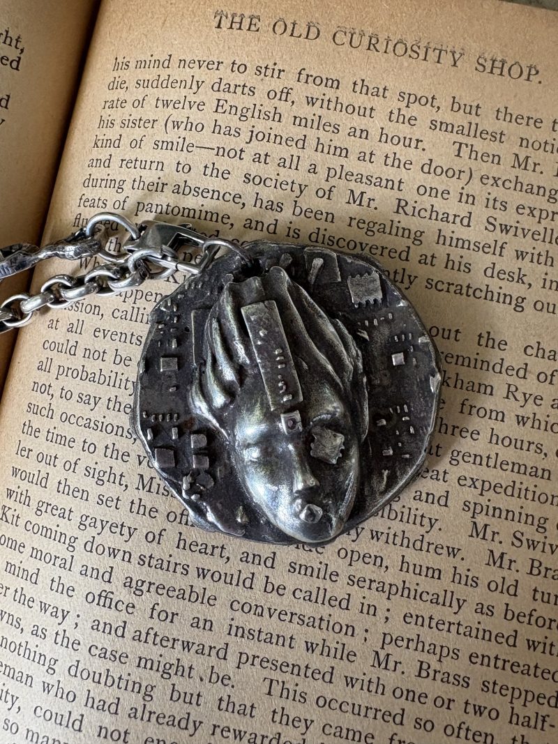 Heart Of Zena Silver Necklace - Image 4