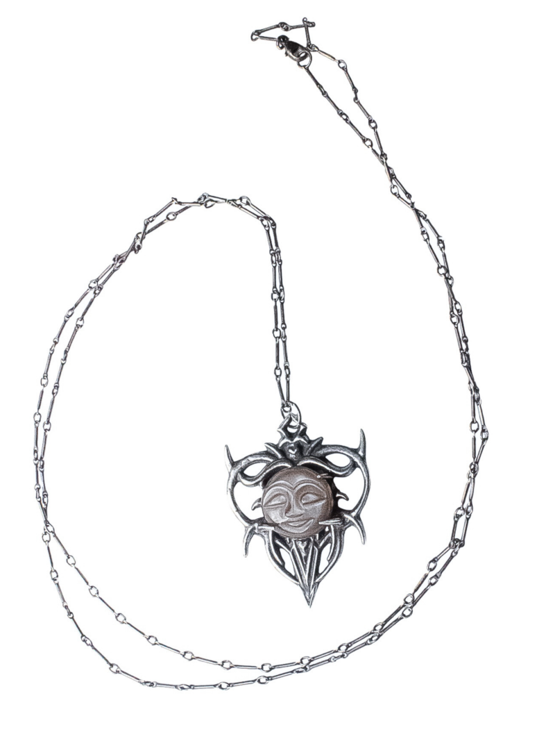 Heart Of Zena Moonstone Necklace - Image 4