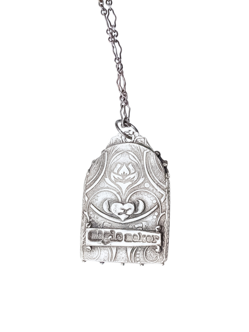 Heart Of Zena Silver Necklace - Image 3