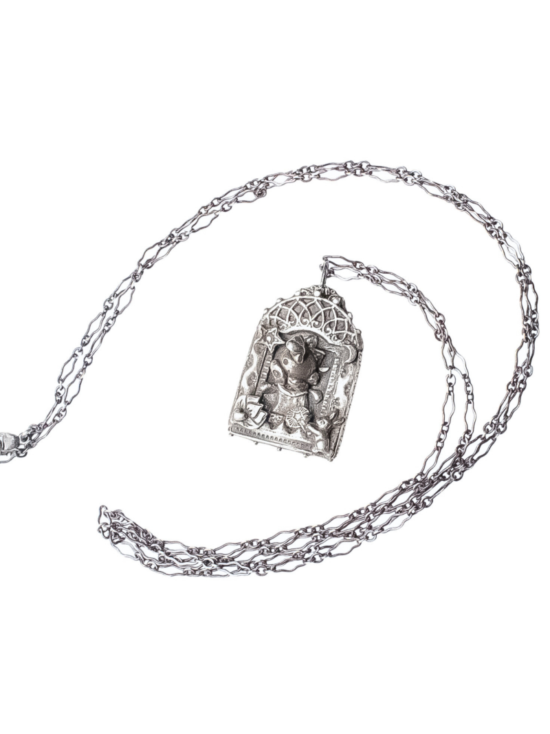 Heart Of Zena Silver Necklace - Image 4