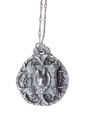 Heart Of Zena Silver Necklace