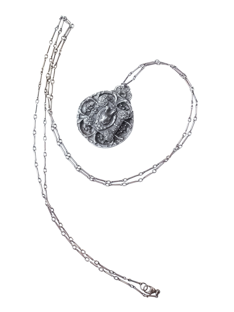 Heart Of Zena Silver Necklace - Image 3