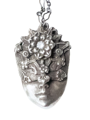 Heart Of Zena Cubic Zirconia Necklace