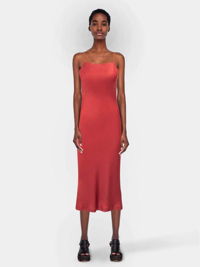 Me Esse Red Midi Dress - Image 2