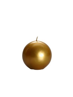 Meloria By Graziani Gold 100 Mm Sphere Candle