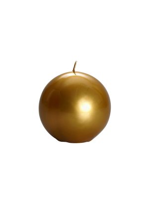 Meloria By Graziani Gold 120 Mm Sphere Candle