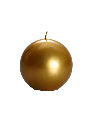 Meloria By Graziani Gold 150 Mm Sphere Candle