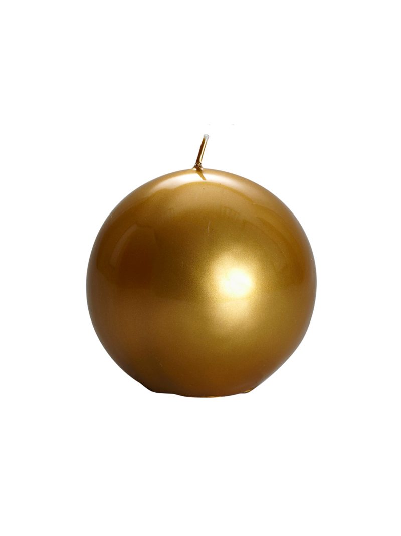 Meloria By Graziani Gold 150 Mm Sphere Candle