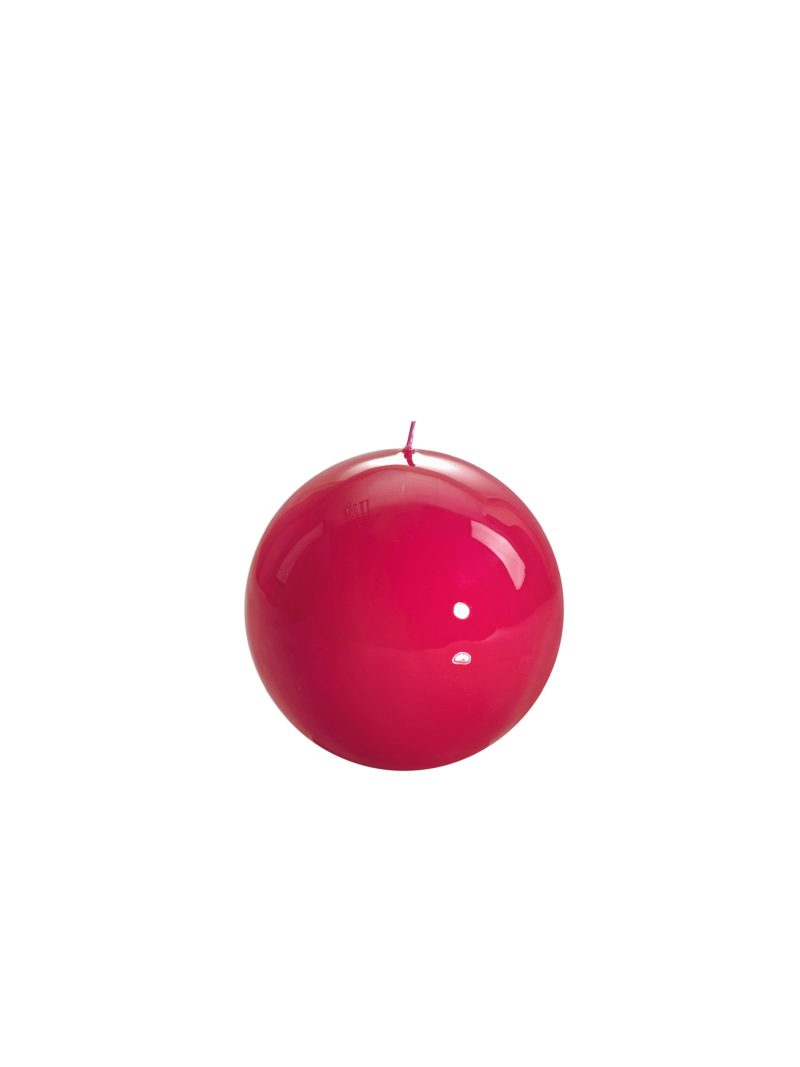 Meloria By Graziani Red 100 Mm Sphere Candle