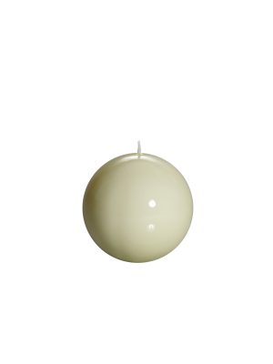 Meloria By Graziani Ivory/Cream 100 Mm Sphere Candle
