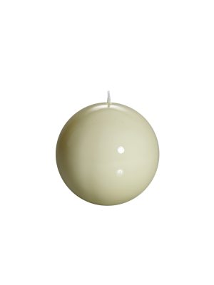 Meloria By Graziani Ivory/Cream 120 Mm Sphere Candle