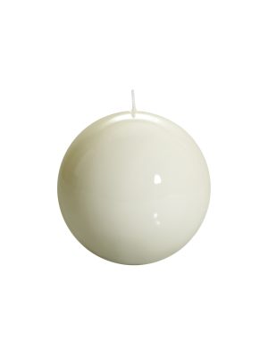 Meloria By Graziani Ivory/Cream 150 Mm Sphere Candle