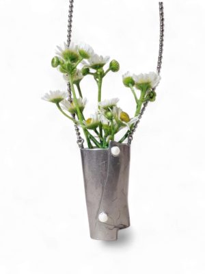 Martina Rozenberg Smira Jewelry Silver Rhodium Pendant