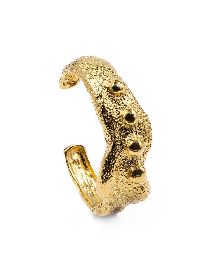 Martina Rozenberg Smira Jewelry Gold Cuff - Image 3